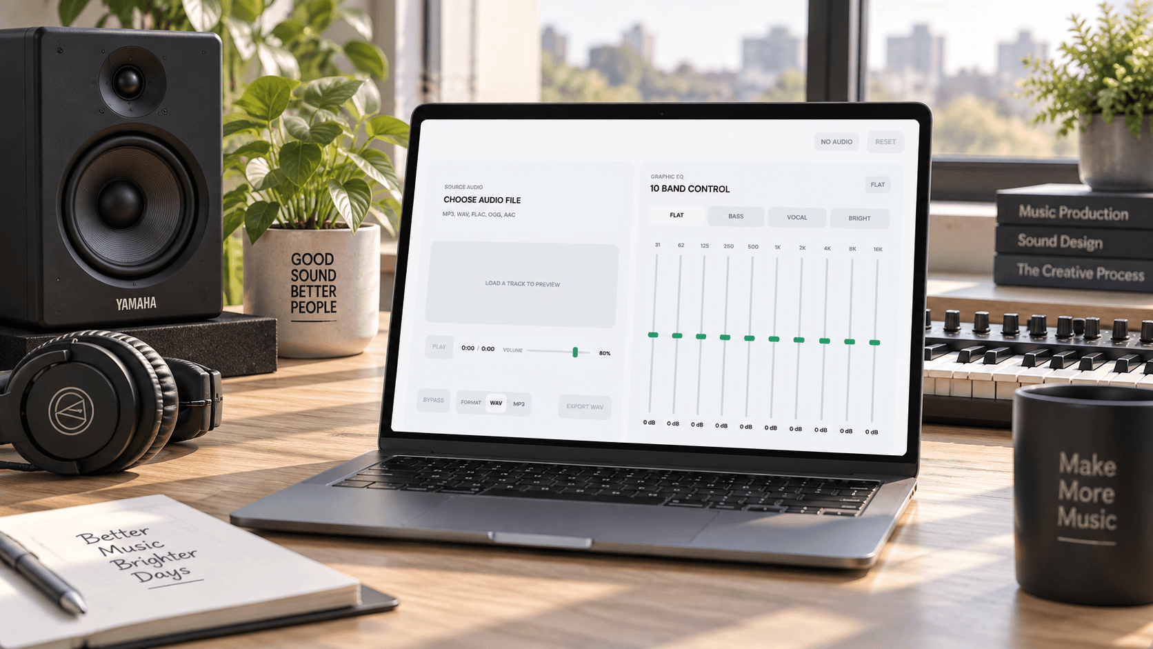 Shape Sound With An Audio Equalizer