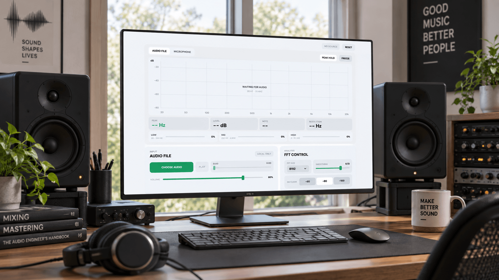 Precision Audio Spectrum Analyzer