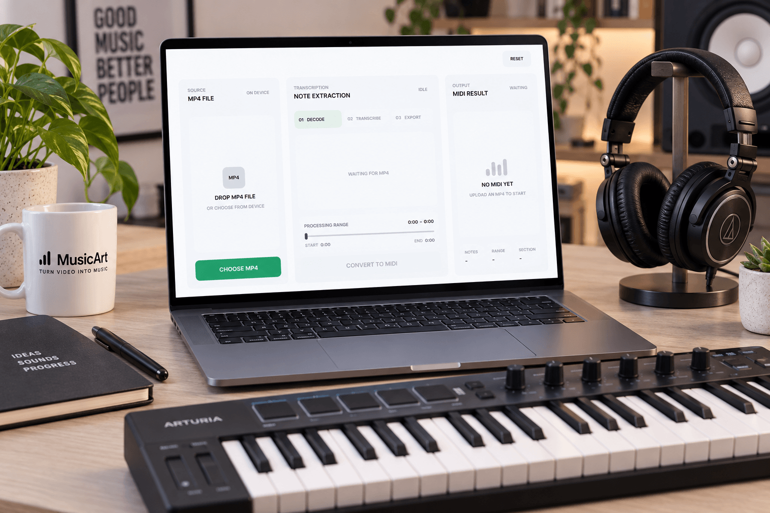 Mp4 To Midi Audio Extraction