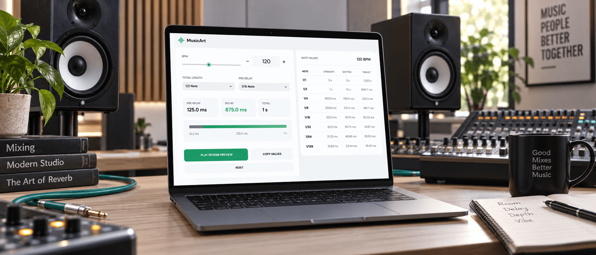 The Ultimate Reverb Calculator For Perfect Spatial Audio