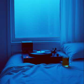 Verlangsamte Vocals und dunstige Synthesizer für die späte Nacht